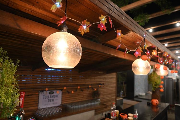 עיצבו את אולם היקב גארדן כאוות נפשם (צילום: אלכס ביילי)