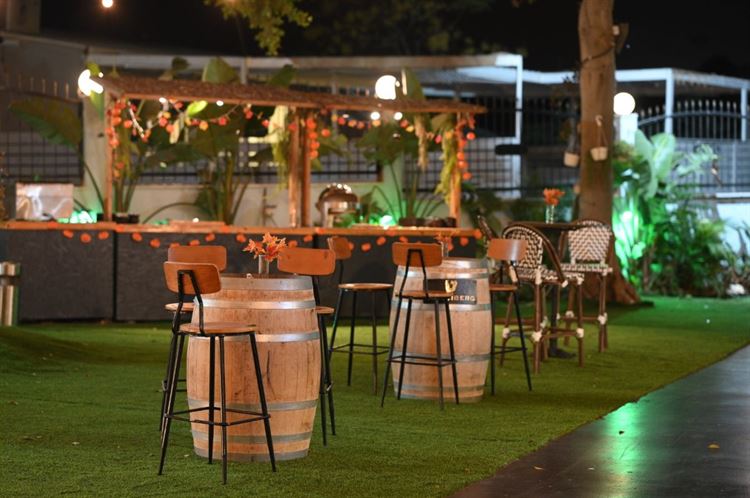 עיצבו את אולם היקב גארדן כאוות נפשם (צילום: אלכס ביילי)