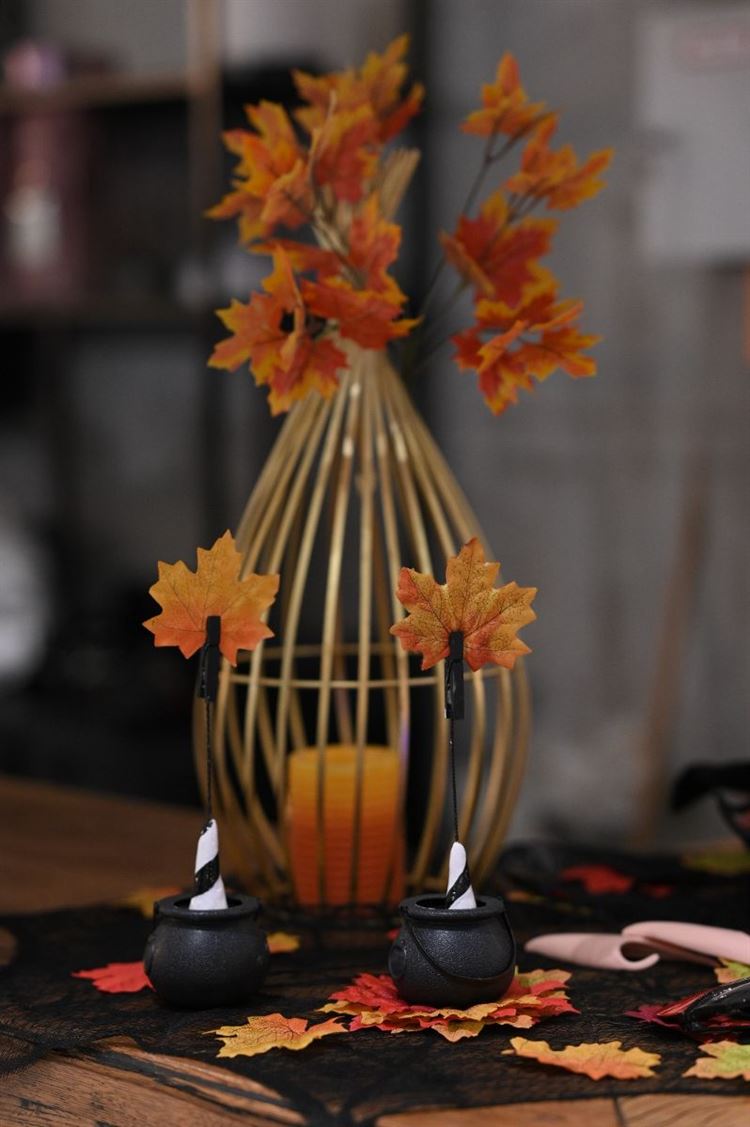 עיצוב בעלי שלכת, החתונה של של נטי ושרון (צילום: אלכס ביילי)