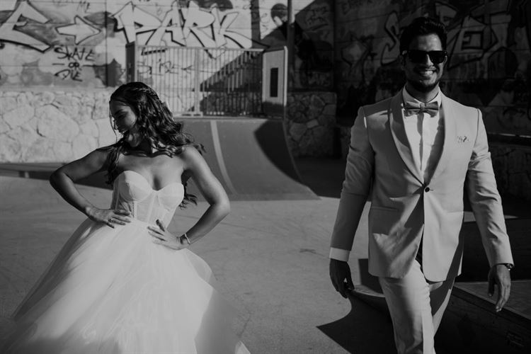 החתונה של דקל ושי (צילום: אלי ראול)