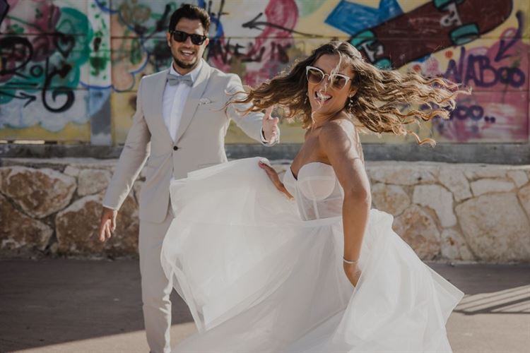 החתונה של דקל ושי (צילום: אלי ראול)