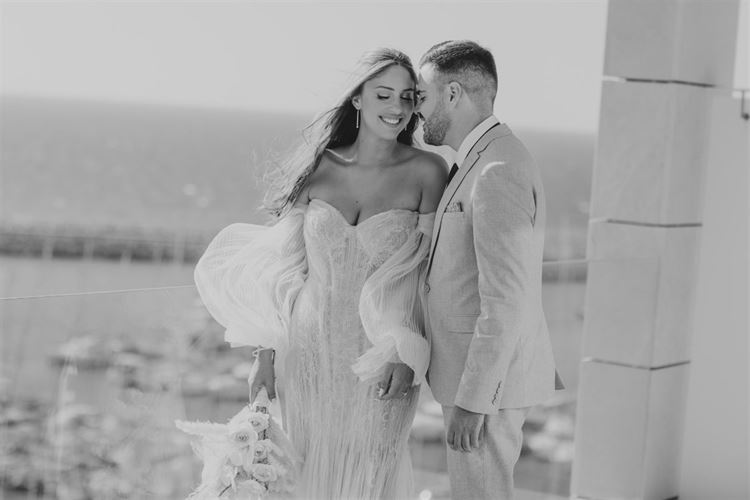 למזלם דניאל ענתה לתגובה שלו (צילום: עידן חסון)