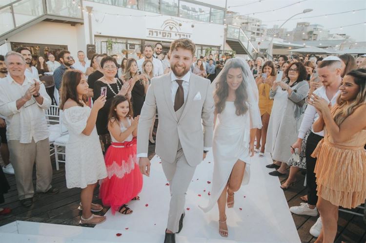 החתונה של שני וגיל פומרנץ (צילום: עידן חסון)