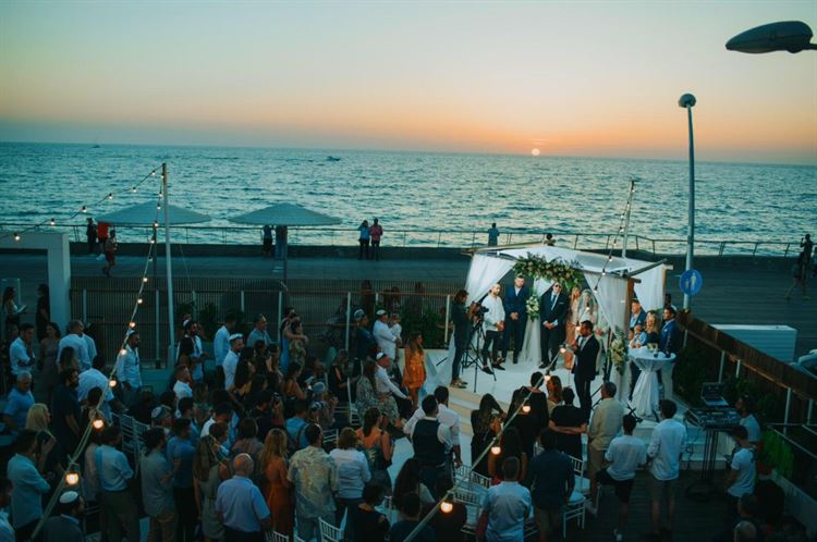 החתונה של שני וגיל פומרנץ (צילום: עידן חסון)