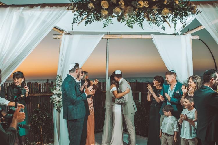 החתונה של שני וגיל פומרנץ (צילום: עידן חסון)