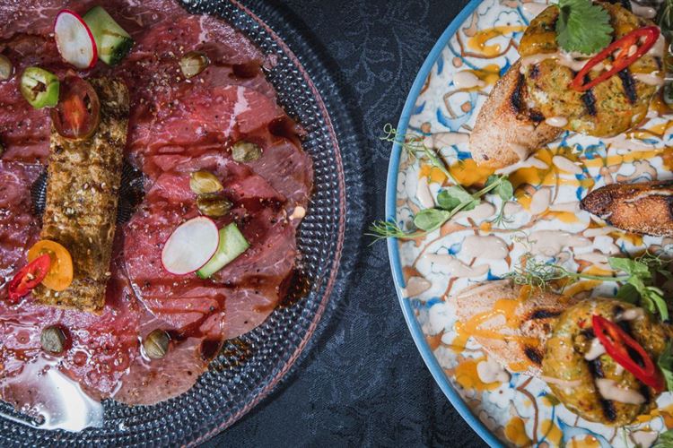 החוויה הקולינרית של עדיה (צילום: וואלה! מזל טוב)