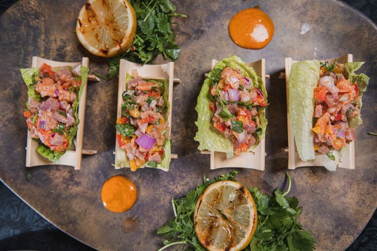 החוויה הקולינרית של עדיה (צילום: וואלה! מזל טוב)