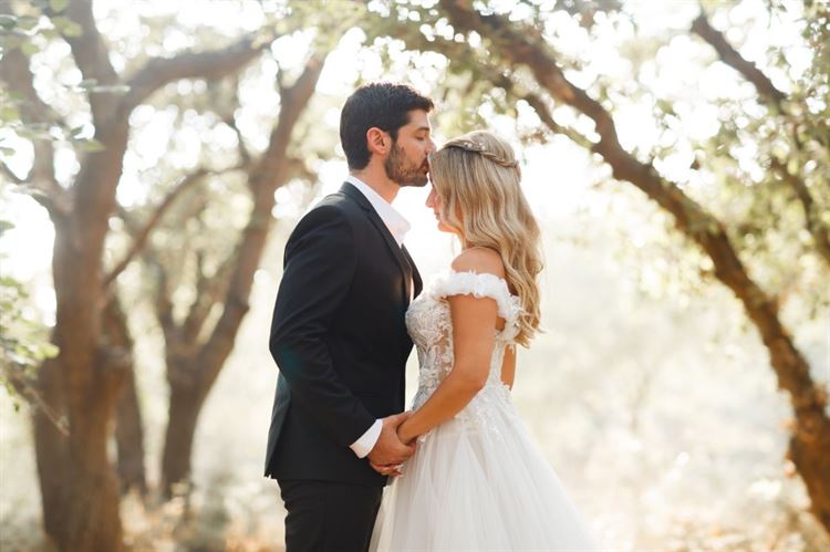 החתונה של שני אבן זהב ועידו טל (צילום: ניצן גור)