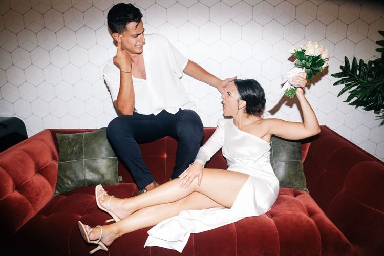 מהממים, הנשואים הטריים עדן ותומר גל (צילום: גיל חיון)