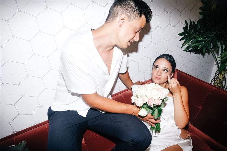 החתונה של עדן ותומר (צילום: גיל חיון)