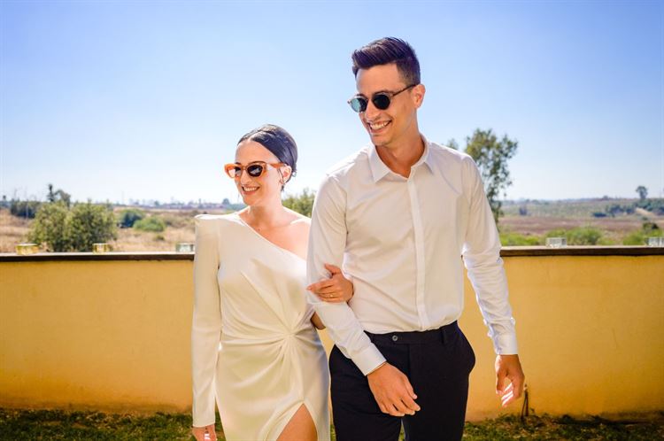 החתונה של עדן ותומר (צילום: ירין טרנוס)