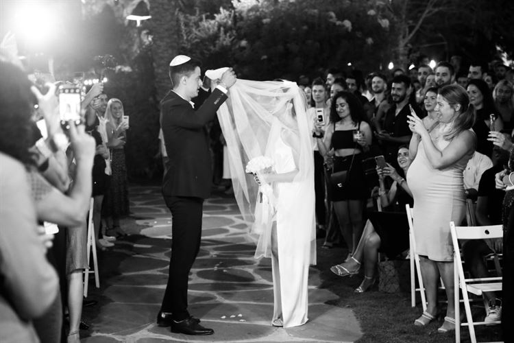 החתונה של עדן ותומר (צילום: גיל חיון)