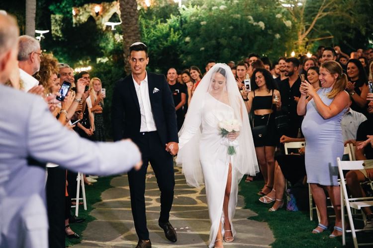 החתונה של עדן ותומר (צילום: גיל חיון)