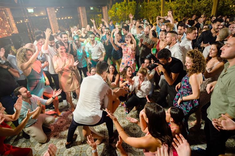 החתונה של עדן ותומר (צילום: ירין טרנוס)