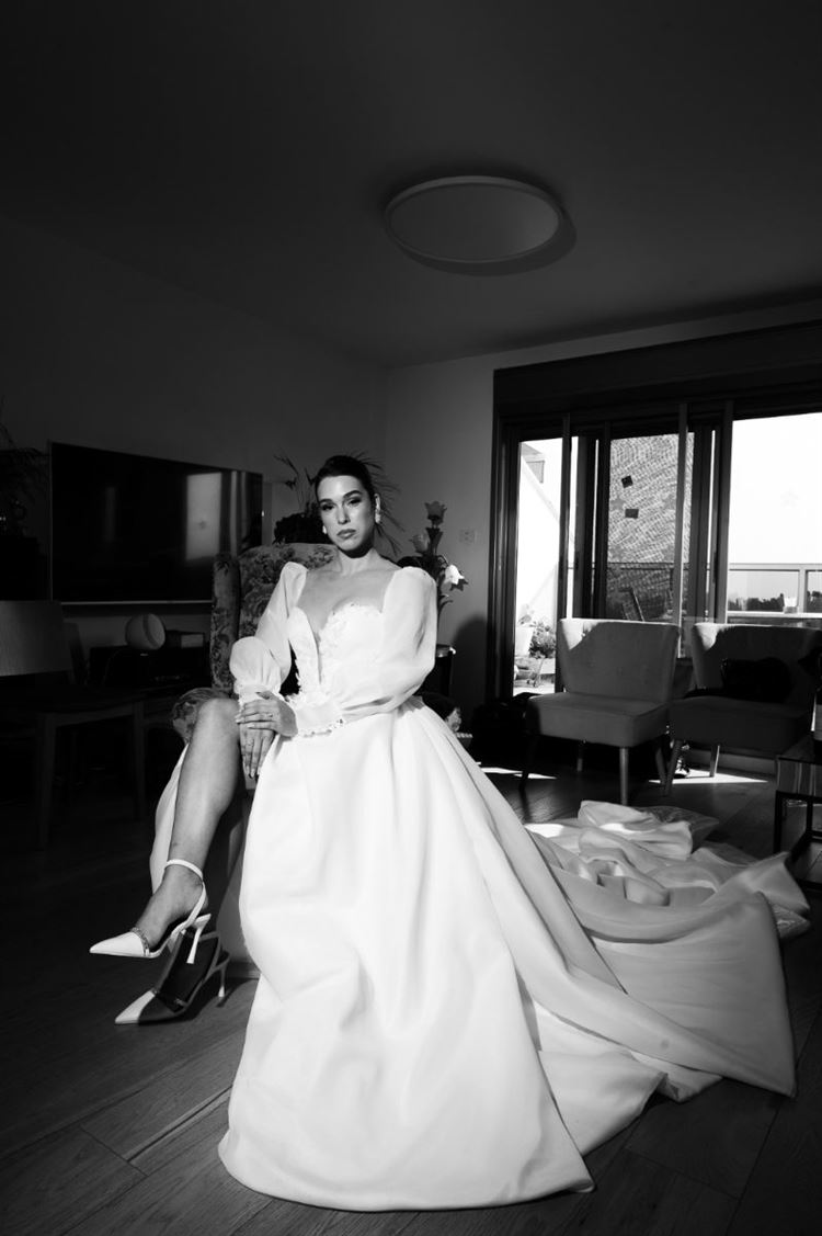 החתונה של ענבל ובנימין (צילום: אלעד סאסי)