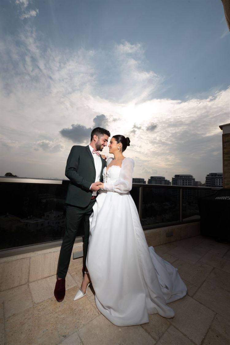 החתונה של ענבל ובנימין (צילום: אלעד סאסי)