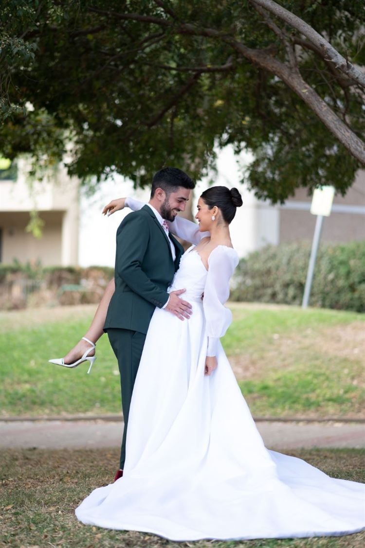 החתונה של ענבל ובנימין (צילום: אלעד סאסי)