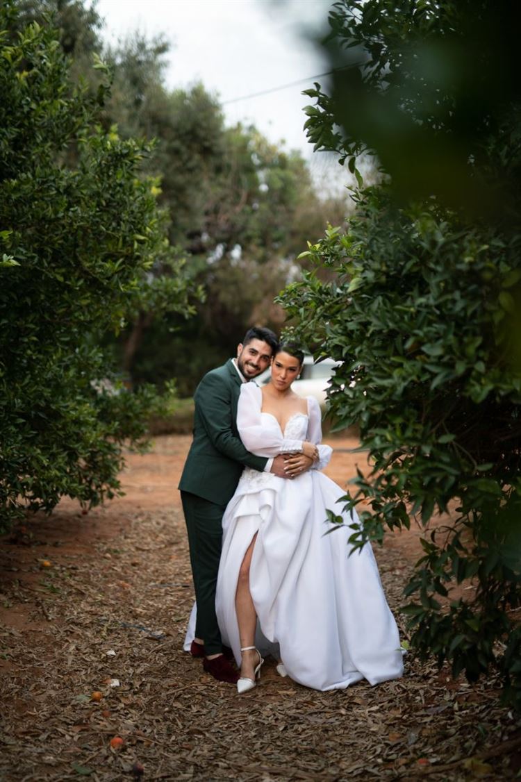 החתונה של ענבל ובנימין (צילום: אלעד סאסי)