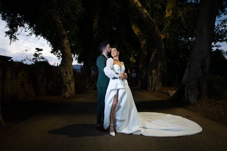 החתונה של ענבל ובנימין (צילום: אלעד סאסי)