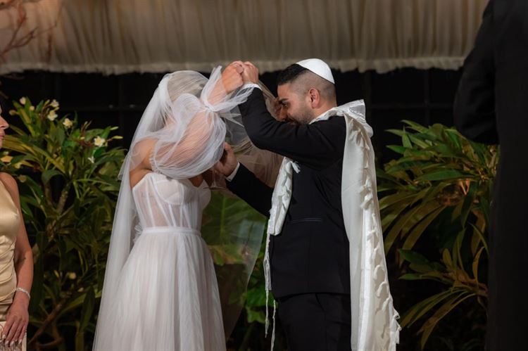 החתונה של שי ואדיר מנשה (צילום: אלון גרובר)