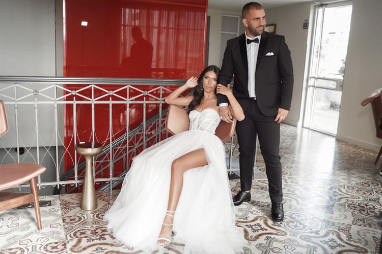 החתונה של שלי ושי (צילום: שלומי ביטון)