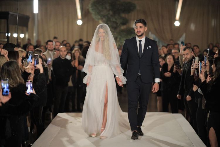 החתונה של יוליה ואופיר (צילום: מיקי סויסה)