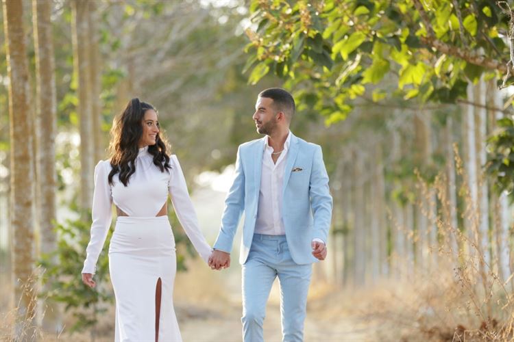 החתונה של עוז ועמית (צילום:סיני קורן)