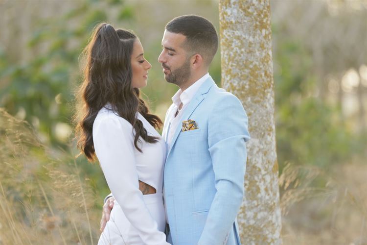 החתונה של עוז ועמית (צילום:סיני קורן)