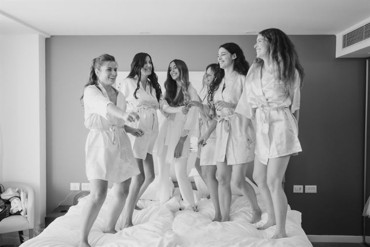 החתונה של ירדן פרץ ועמית וייצנר (צילום: עידן מרציאנו)