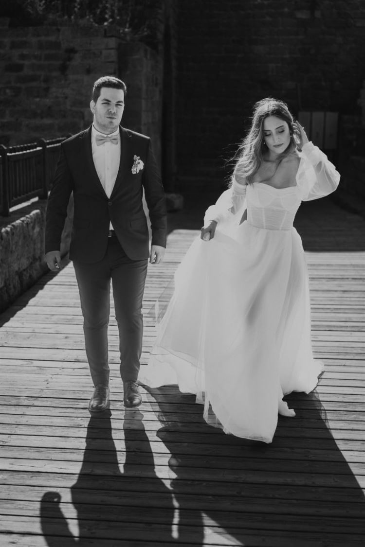 החתונה של ירדן פרץ ועמית וייצנר (צילום: עידן מרציאנו)