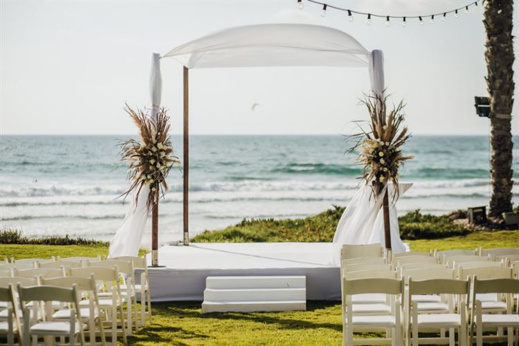 החתונה של ירדן פרץ ועמית וייצנר (צילום: עידן מרציאנו)