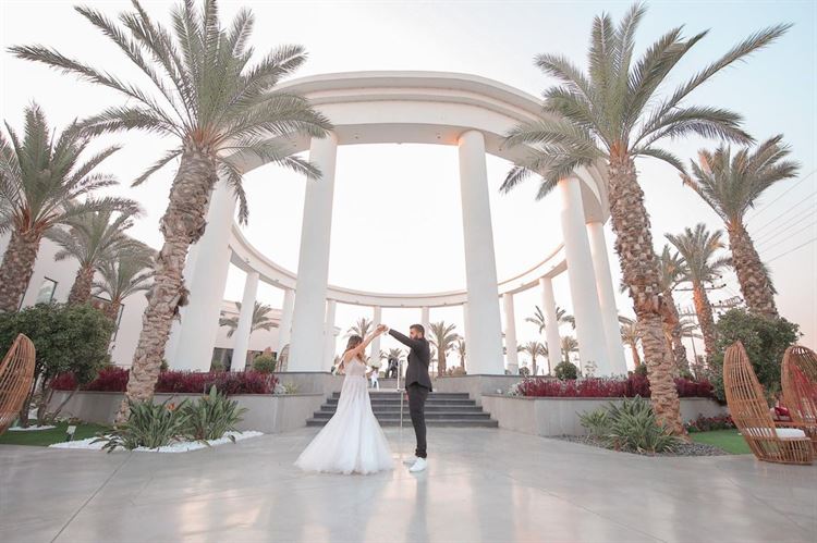 החתונה של ג'ולי ומתן (צילום: אושרי אלימלך)