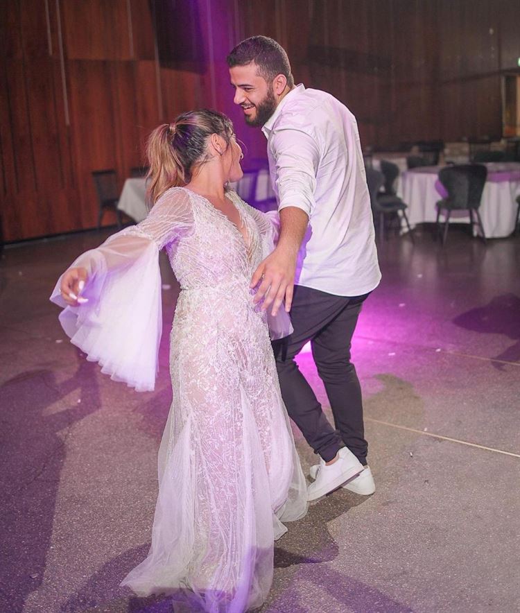 החתונה של ג'ולי ומתן (צילום: אושרי אלימלך)