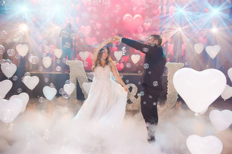 החתונה של ג'ולי ומתן (צילום: אושרי אלימלך)