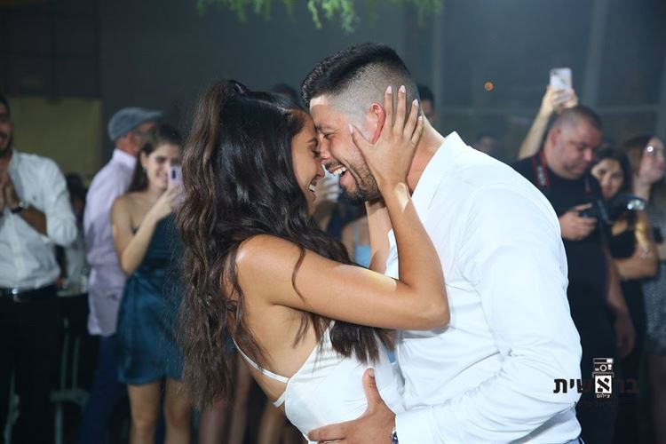 החתונה של דנה ונתנאל (צילום: בראשית)