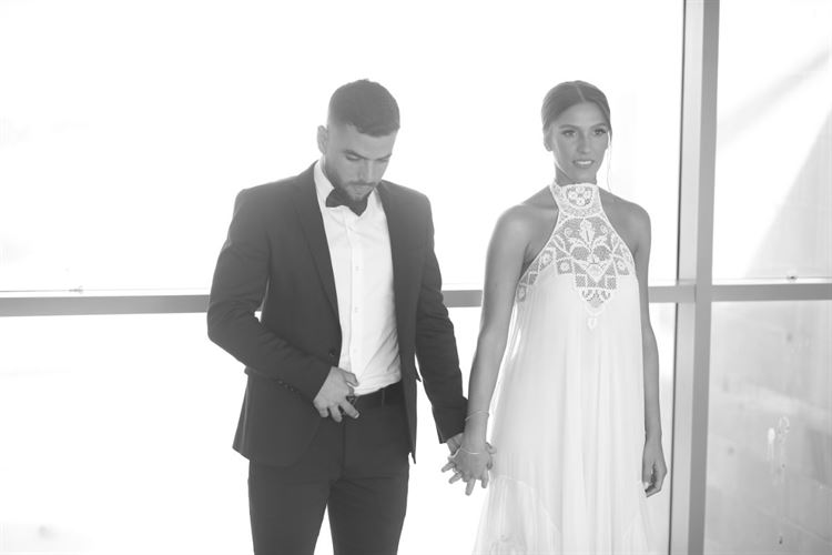 הזוג המאושר, גל ובן (צילום: צילום: טל אקוקה)