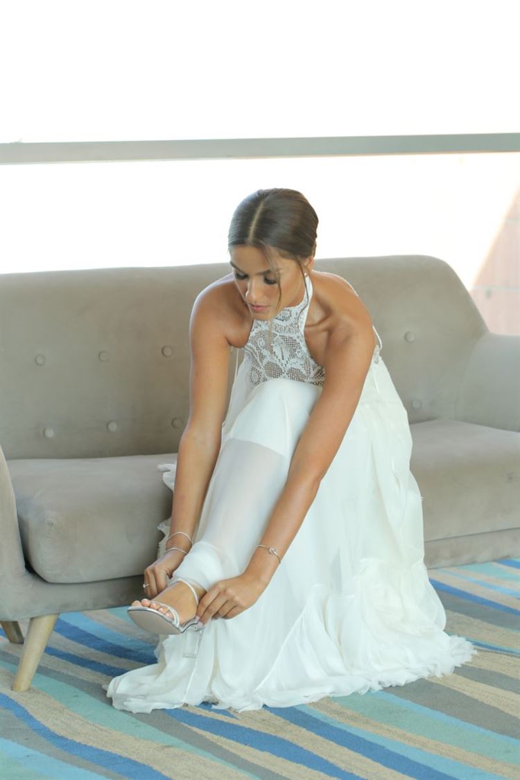 ההכנות, החתונה של גל ובן (צילום: טל אקוקה)