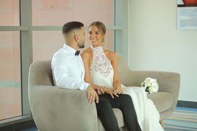 החתונה של גל ובן (צילום: טל אקוקה)