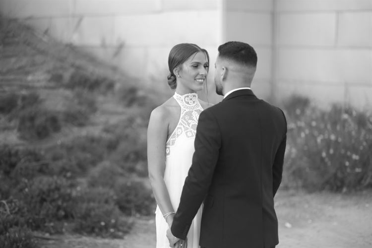 החתונה של גל ובן (צילום: טל אקוקה)