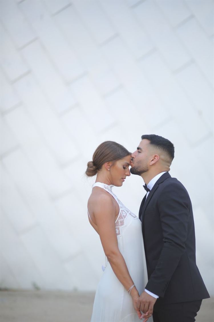 החתונה של גל ובן (צילום: טל אקוקה)