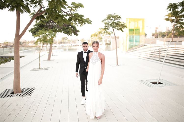 החתונה של גל ובן (צילום: טל אקוקה)