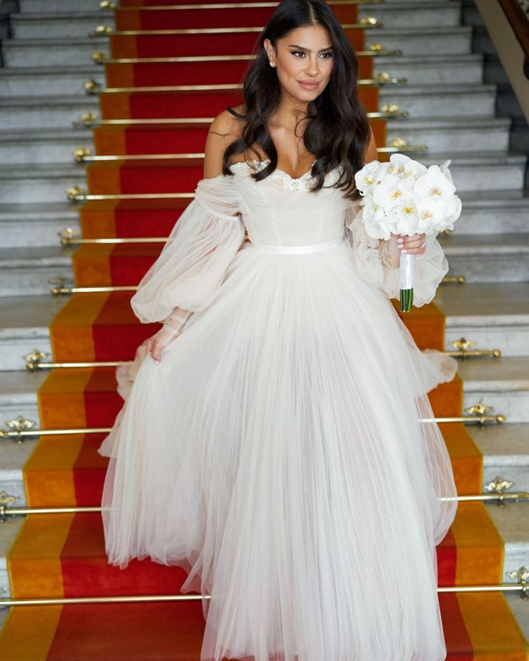 החתונה של פלג וען באגם קומו (צילום: עומרי לוי)