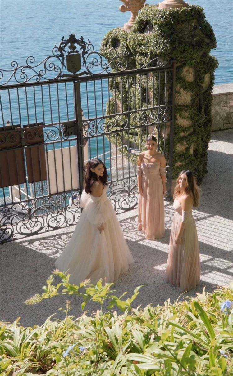 החתונה של פלג וען באגם קומו (צילום: עומרי לוי)