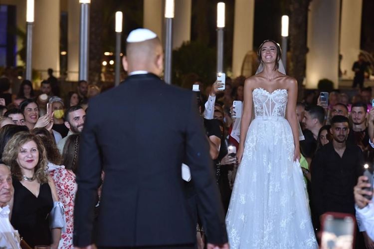 בחופה באולם אמארה (צילום: שלומי ביטון)