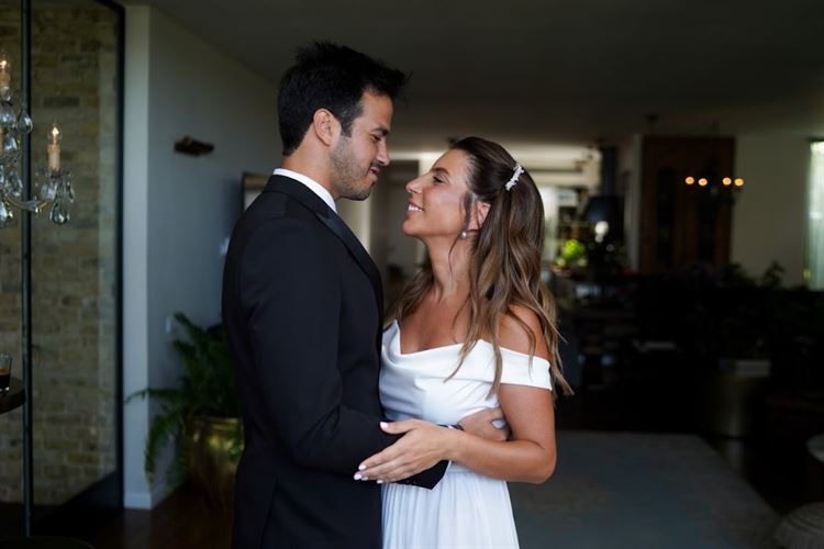 החתונה של נופר ואמיר (צילום: רון קובי)