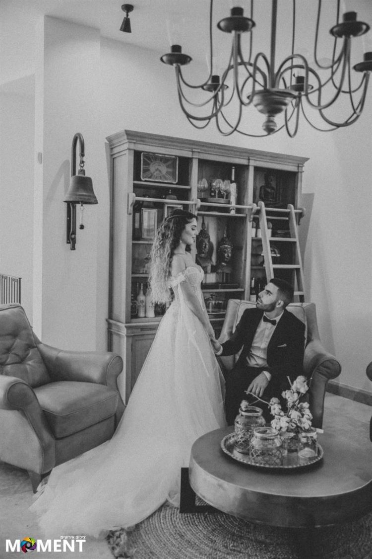 החתונה של סתיו ועמית (צילום: משה עמר MOMENT)