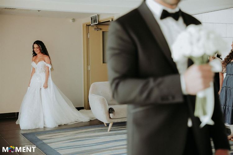 החתונה של סתיו ועמית (צילום: משה עמר MOMENT)