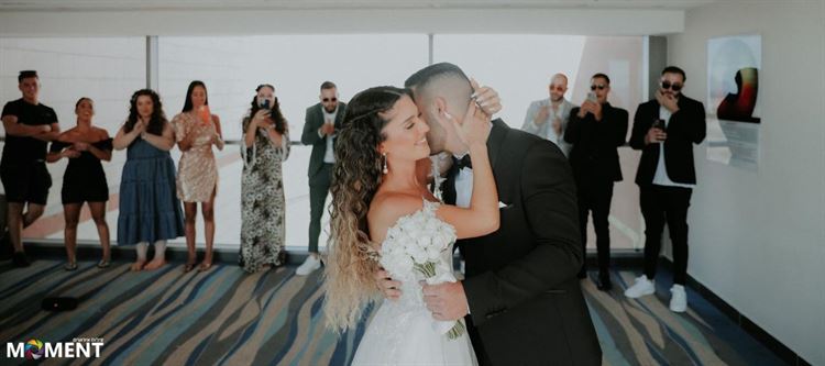החתונה של סתיו ועמית (צילום: משה עמר MOMENT)