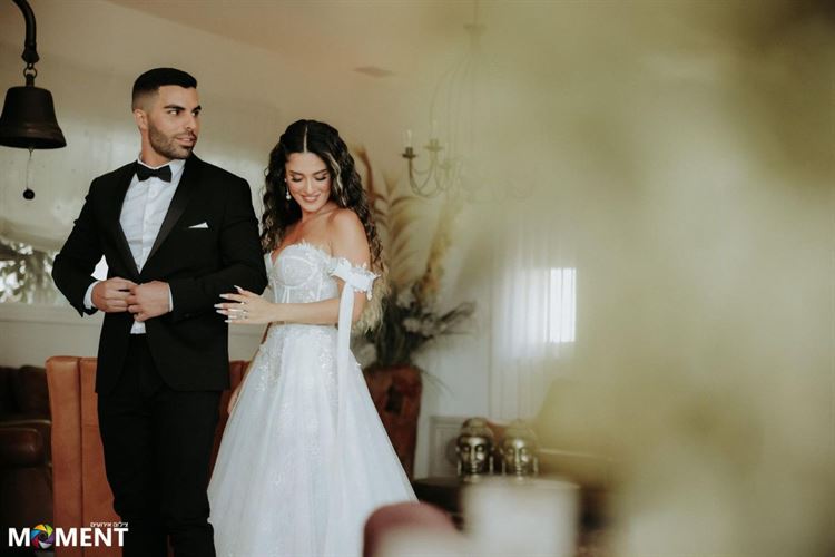 החתונה של סתיו ועמית (צילום: משה עמר MOMENT)