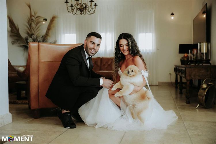 החתונה של סתיו ועמית (צילום: משה עמר MOMENT)